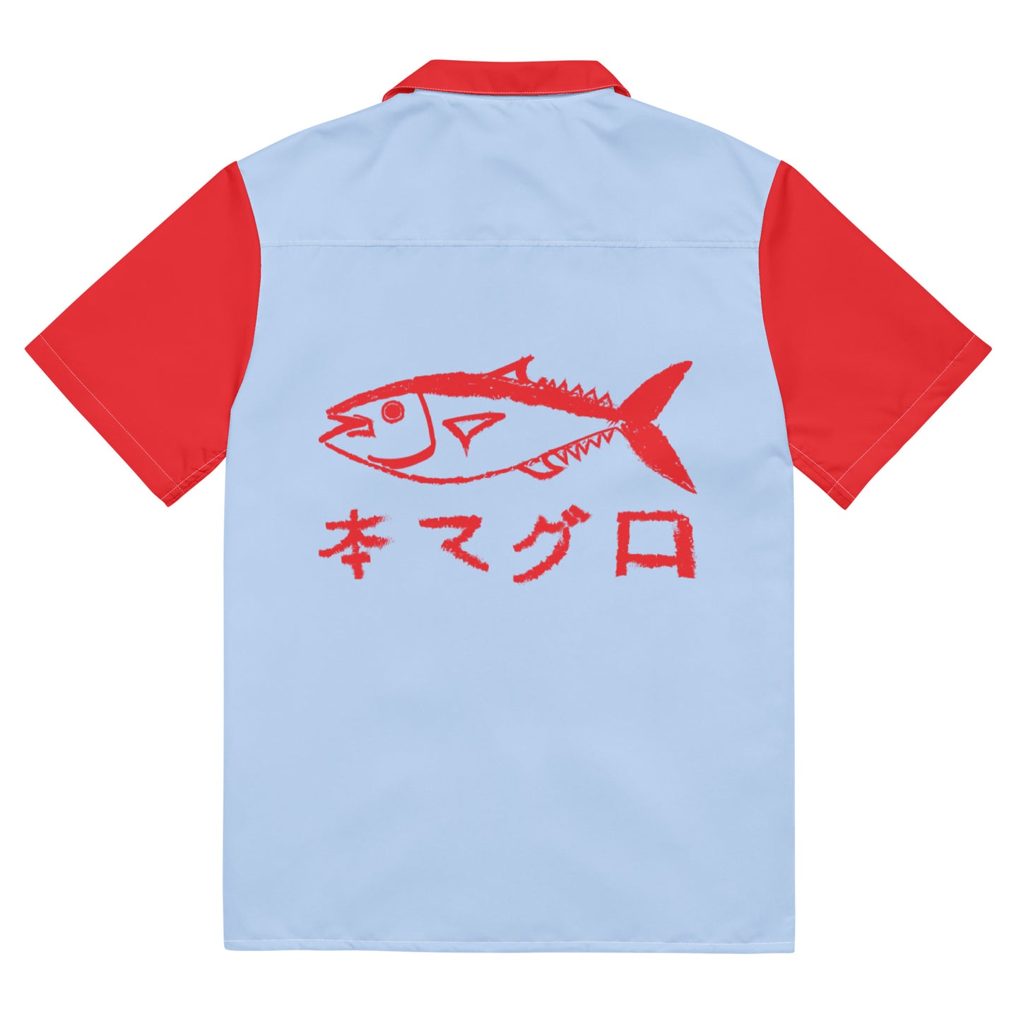 "TOKYO FISH MARKET" Unisex button shirt