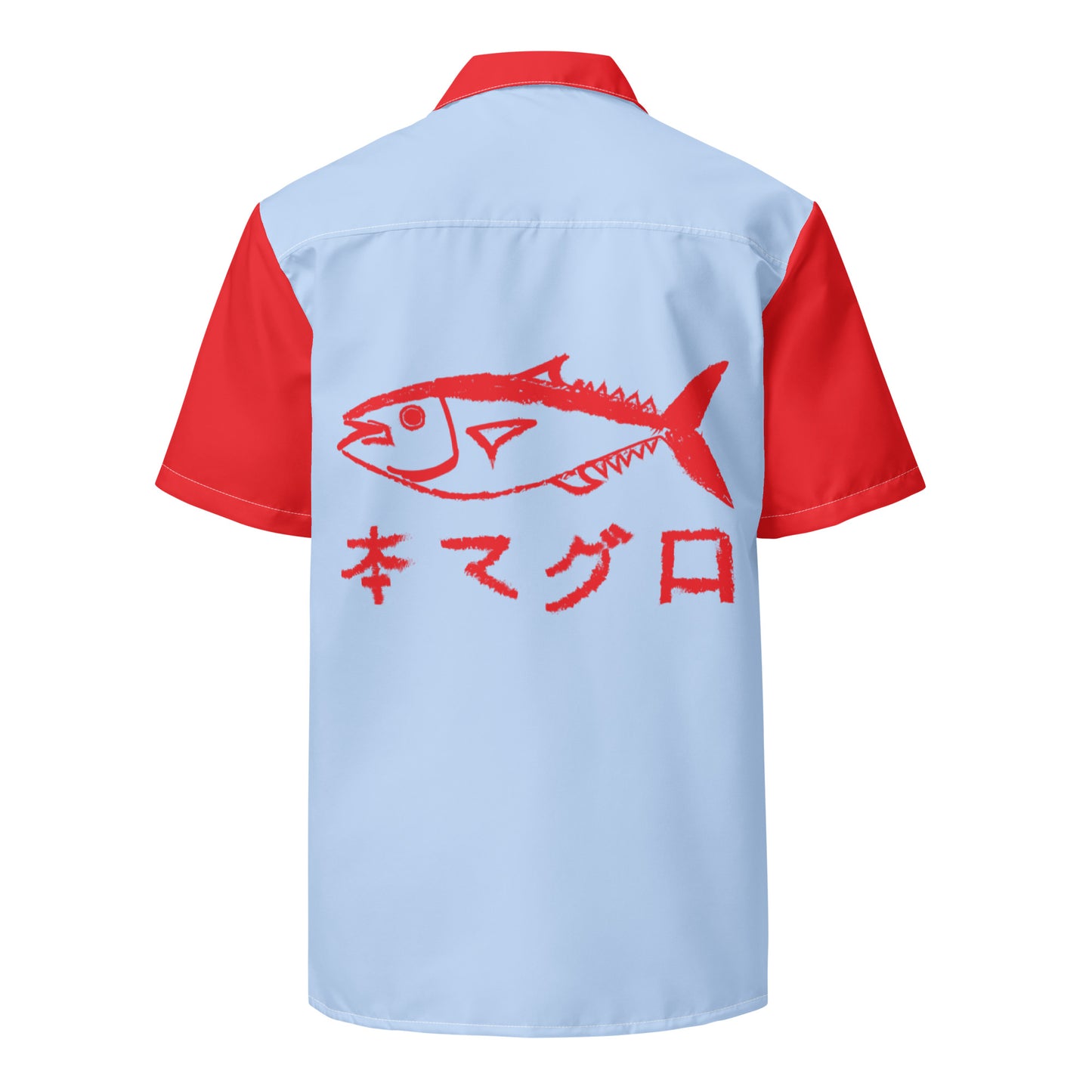 "TOKYO FISH MARKET" Unisex button shirt