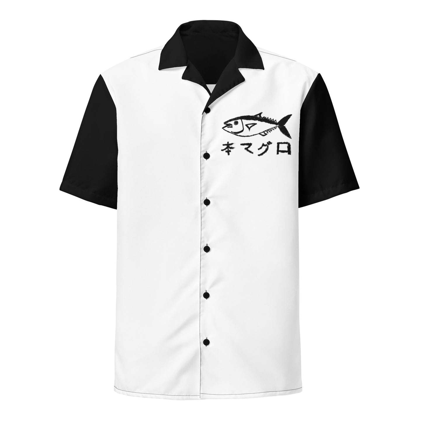 "TOKYO FISH MARKET" Unisex button shirt